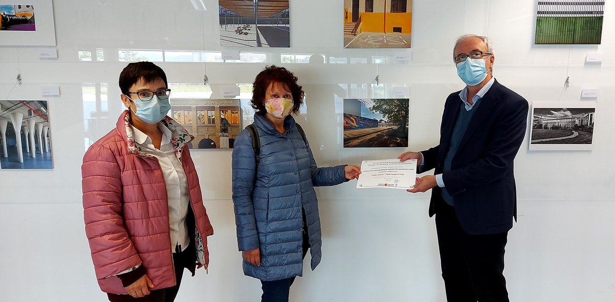 Entregado el premio del público del III Certamen fotográfico Paisajes con Memoria del Archivo Contemporáneo de Navarra. El premio ha sido para Gloria Vázquez con su fotografía