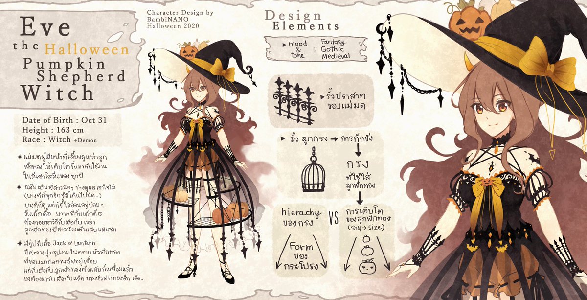 【OC】Eve the Halloween Pumpkin Shepherd Witch??

?️Happy Halloween !?️

#original #オリジナル 