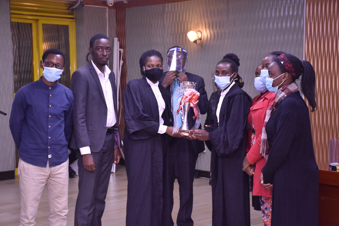 uculawsociety's tweet photo. We congratulate our team @law_ucu from Kampala Campus who are the winners at the Annual Constitutional Law Moot.We were represented  by Katushabe Catherine and Adikiny Mary. 
#CEHURDMoot2020
@UCUniversity @uculaw https://t.co/ZHuwq4ZU5v