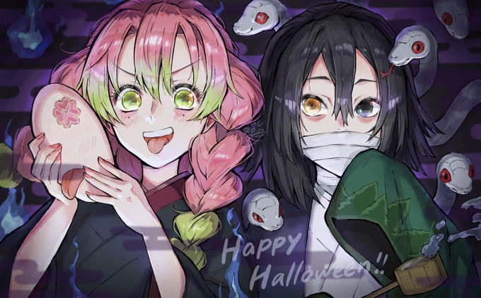 ハッピーハロウィンおばみつ??

蜜璃ちゃんはどんな顔してもかわいい‼︎ 