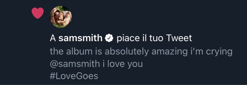 AllAboutSamSmi1's tweet photo. thank you, now i’m dying too 🥺❤️ https://t.co/jbvFVoQx9R