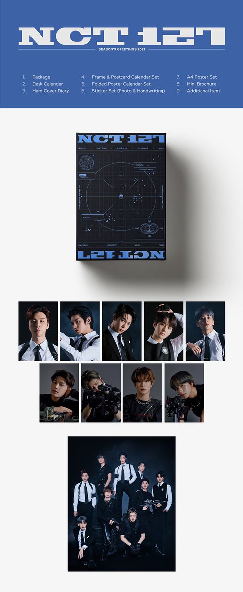 twinciste's tweet photo. [MY P.O] NCT127 2021 SEASON GREETINGS LOOSE ITEMS

✨Member set (INCLUDE SYNNARA POB POLAROID PC) RM30
Taeyong ❌
Jaehyun ❌
Jungwoo ✅
Mark🚫
Taeil ✅
Johnny ✅
Yuta ❌
Haechan ✅
Doyoung ✅

✨Hard Cover Diary RM25
✨Desk Calender + Box RM30 ❌
✨Mini Brochure RM15 https://t.co/d8F5d6nf2k