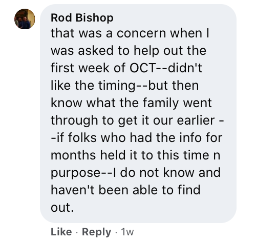 All 3 men - Rod Bishop, the store owner's father & uncle - are/were longtime high ranking Air Force officers.In his threads Bishop discusses his frustration at the FBI knowing of the laptop and its failure to use the info to defend  @realDonaldTrump during his impeachment.