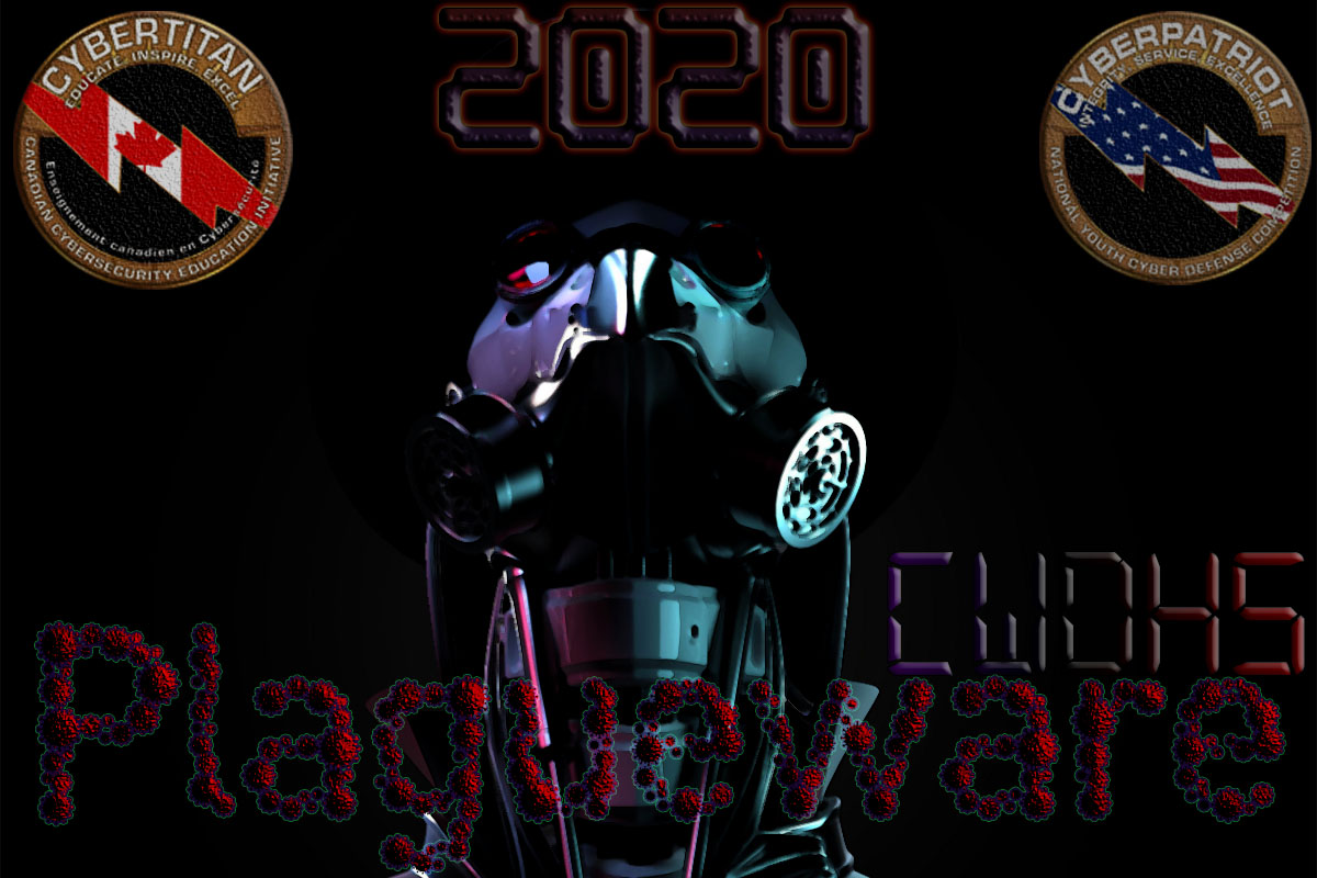 CWcomptech's tweet photo. Our 2020 #CyberTitan teams.
When the going gets tough, we don't quit!
@terabytches3 and the newly minted plagueware! https://t.co/DwMf3ODnq5