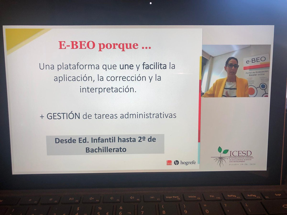TEAEdiciones's tweet photo. Esta tarde en el 8th International Congress of Educational Sciences and Development donde nuestra compañera Estíbaliz Benito presenta la sesión práctica sobre e-BEO, el portal de evaluación escolar online del siglo XXI #Educación #eBEO https://t.co/0oKYFINFGo