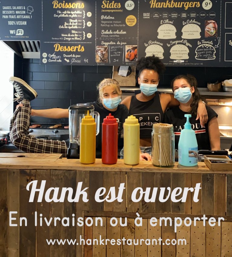 Hank restaurant tweet media