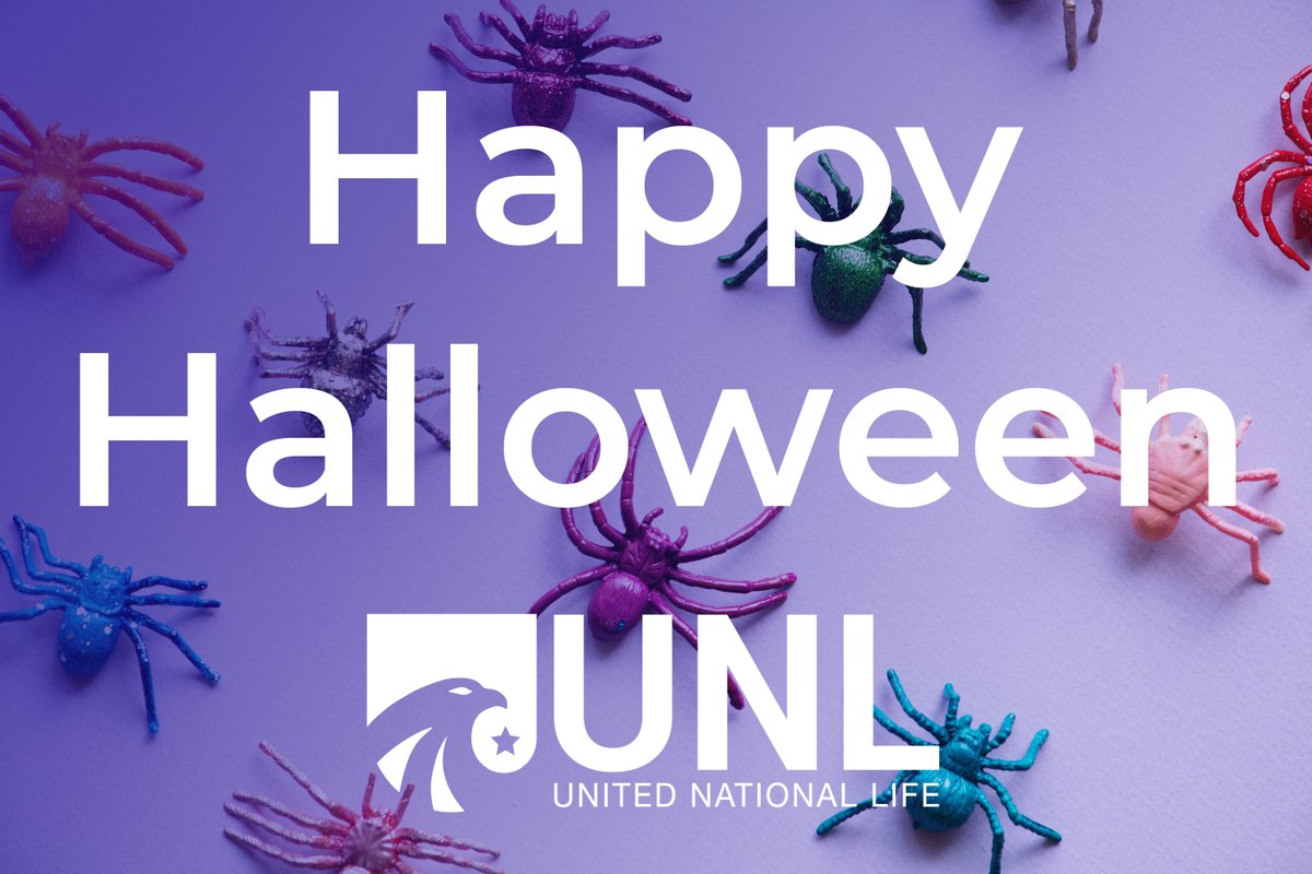 UNLInsurance's tweet photo. From all of us at UNL, have a happy, healthy #Halloween! For tips and tricks on a safer All Hallows' Eve, check out the CDC's guide to holiday celebrations in 2020: https://t.co/gfKydNOxca
#UNLCares #UNLShieldSeries #UNLInsurance https://t.co/s9bWQ2rSpQ