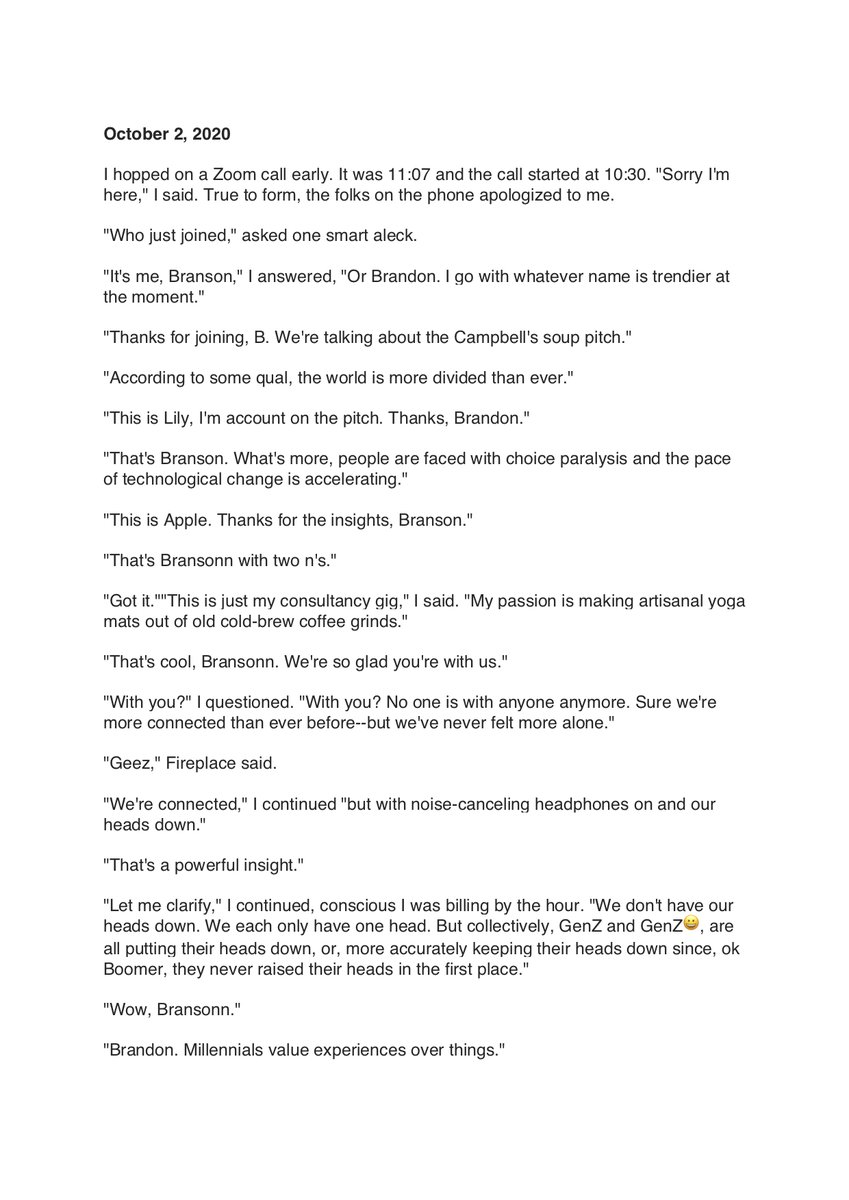 davetrott's tweet image. If you know the book, this is very funny 
(r/t: George Tannenbaum)