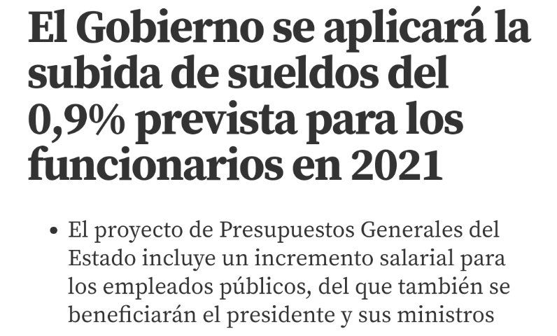 javierbasco's tweet photo. 👉 Tremenda desvergüenza la de #PedroSánchez y #PabloIglesias.

👉 #Ahogan a los #autónomos y ellos suben el sueldo al gobierno que peor está gestionando la pandemia en Europa. https://t.co/KKd09XxcgR