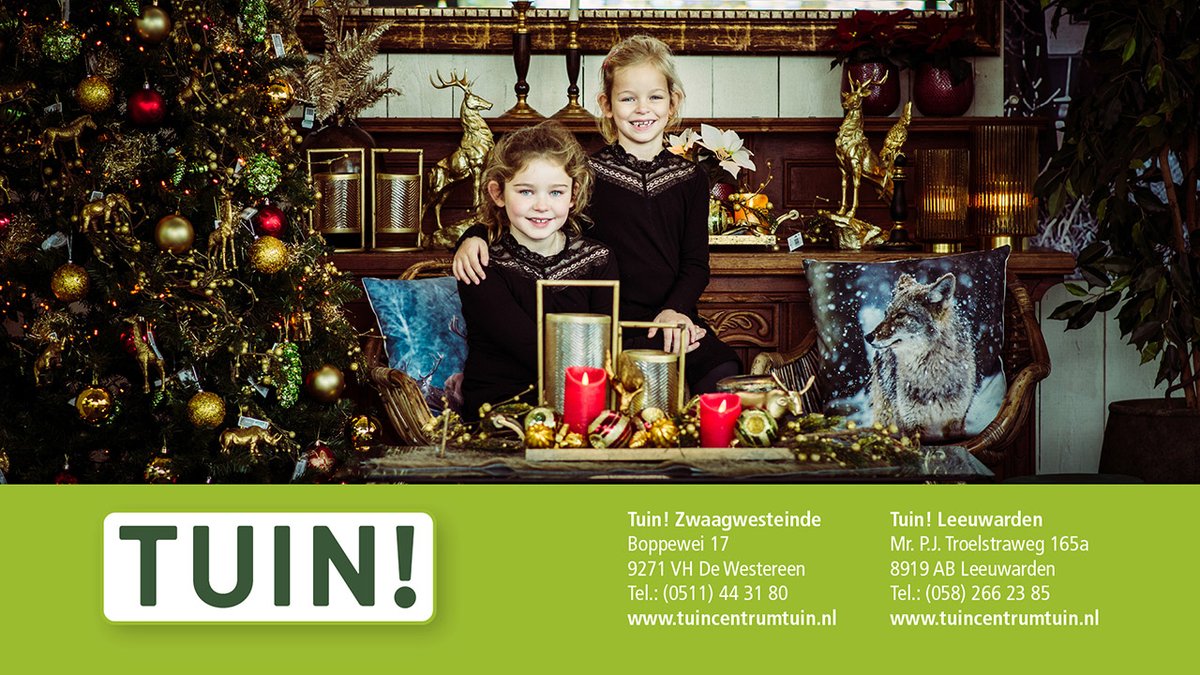 RTVNOF's tweet photo. 20 jaar Tuincentrum Tuin De Westereen en een spectaculaire kerstshow - https://t.co/R34sLqF9UD https://t.co/ibj8wtfMJ2