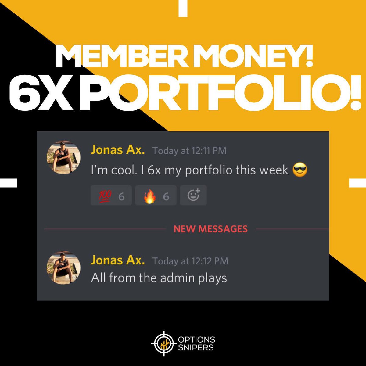 OptionsSnipers's tweet photo. Changing lives one Play at a time!
. . .
#daytraderlife #optionstrading #daytraders #optionstrader #stockoptions #tradeoptions #tradingoptions #daytraderslife #optionstrade #daytradingschool #daytraderpro #daytradingtips #daytraderschool #optionstraders #optiontradingcoach #Opt https://t.co/ruyJ0F5GPQ