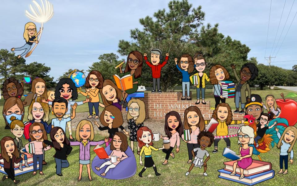 Edenton-Chowan Schools (@edenton_chowan) on Twitter photo What happens when creative and talented teachers embrace the power of Social Media? They design Hashtags and Bitmojis to make connections and enhance engagement with students and the community! Can you recognize these awesome people? #togetherwerise <a href="/DFWalkerElem/">D. F. Walker Elementary</a> What happens when creative and talented teachers embrace the power of Social Media? They design Hashtags and Bitmojis to make connections and enhance engagement with students and the community! Can you recognize these awesome people? #togetherwerise <a href="/DFWalkerElem/">D. F. Walker Elementary</a>