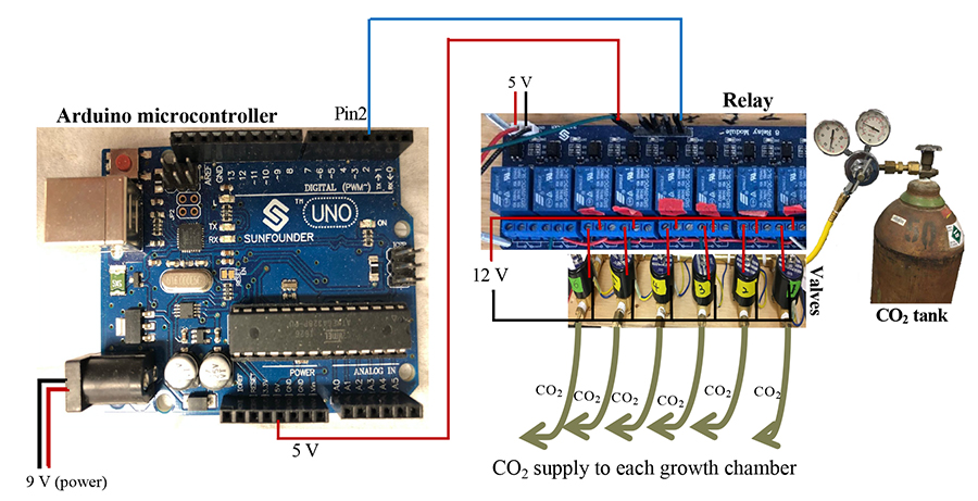 WileyEcology's tweet image. botanical_: Using @arduino-based microcontrollers and sensors to build an inexpensive CO2 control system for growth chambers bsapubs.onlinelibrary.wiley.com/doi/full/10.10… @wileyplantsci @um_research @TheresaCulley @gypsumbotany #iamabotanist #controlledenvironments