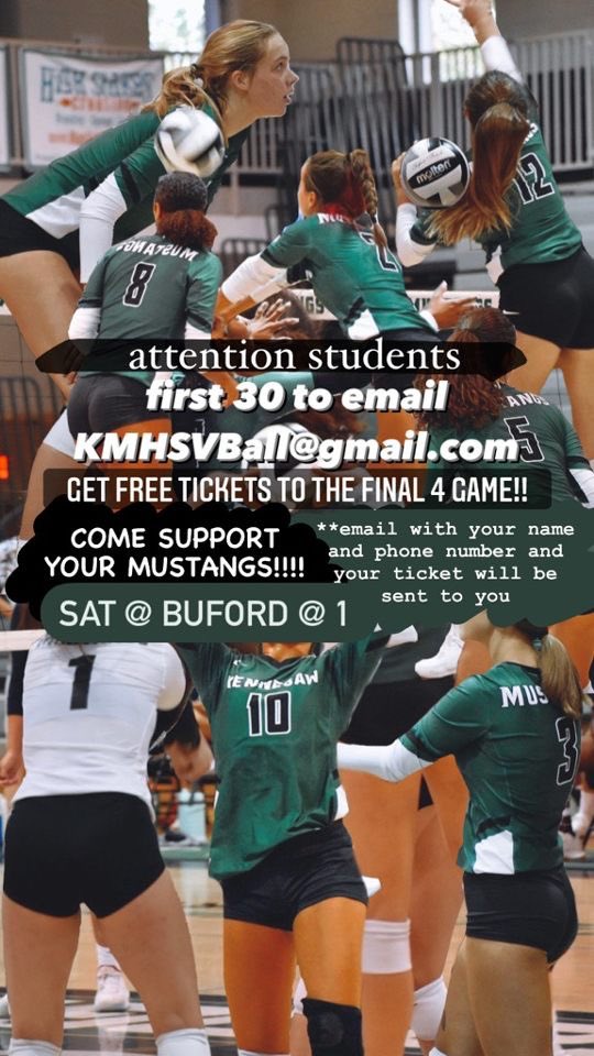 Kennesaw Mt. HS VB tweet media