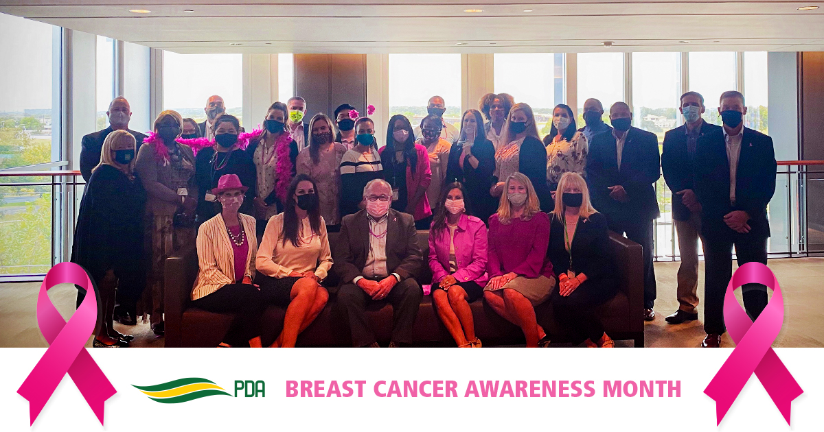 PDAppraisers's tweet photo. To show our support for those affected by breast cancer, the corporate team at Property Damage Appraisers recently dressed up in pink.
#BreastCancerAwareness #PublicDisplaysOfAppreciation #HereForYou https://t.co/rCokIij7AF