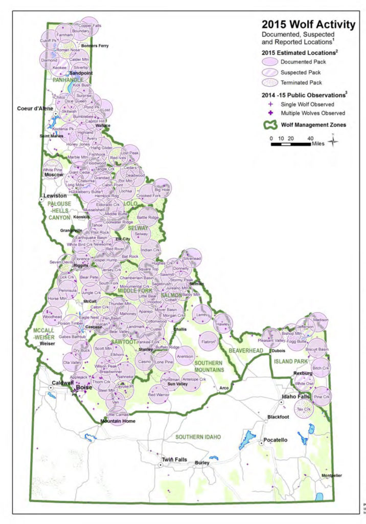 It's not just that suitable public land in ID, MT, WY is now fully occupied, but wolves are now firmly established in my blue state of OR and WA where they will be afforded increased protection by the state. As wolves get established in western OR, they'll readily spread to CA /4