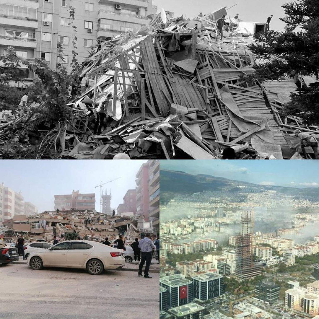 Deprem doğal afettir.
Dini, dili, ırkı ayırmaz ortak acımızdır büyük geçmiş olsun İzmir.
ALLAH yardımcımız olsun dualarımız sizinle. #izmirdeprem #izmir #GecmisOlsunİzmir