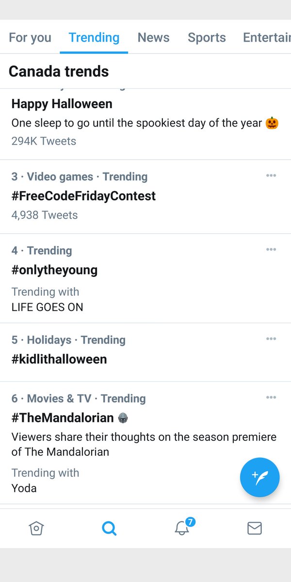 joelasutherland's tweet photo. NOW THIS IS SCARY! #KidLitHalloween is not only trending in Canada, it's somehow beating #TheMandolorian on the day the second season of that show has been released! Go, KidLit, go! 🎃📚 https://t.co/RvqipGKfJ4