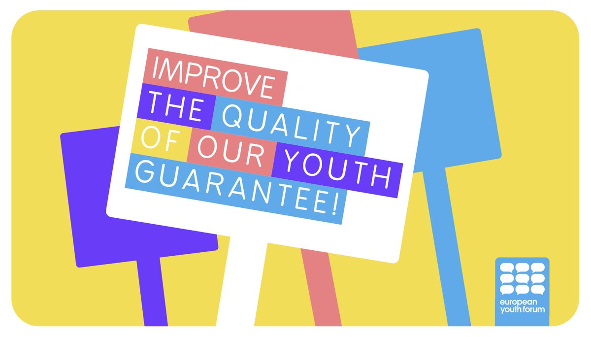 Great news from Brussels today! 🥳😍

The @EUCouncil just adopted a more ambitious and inclusive #YouthGuarantee!🙌

Now we still need
👉Quality standards
👉A big enough budget (45/50 billion)
👉Correct implementation in member states
👉Adaptability to #COVID19

#ForYouthRights✌️