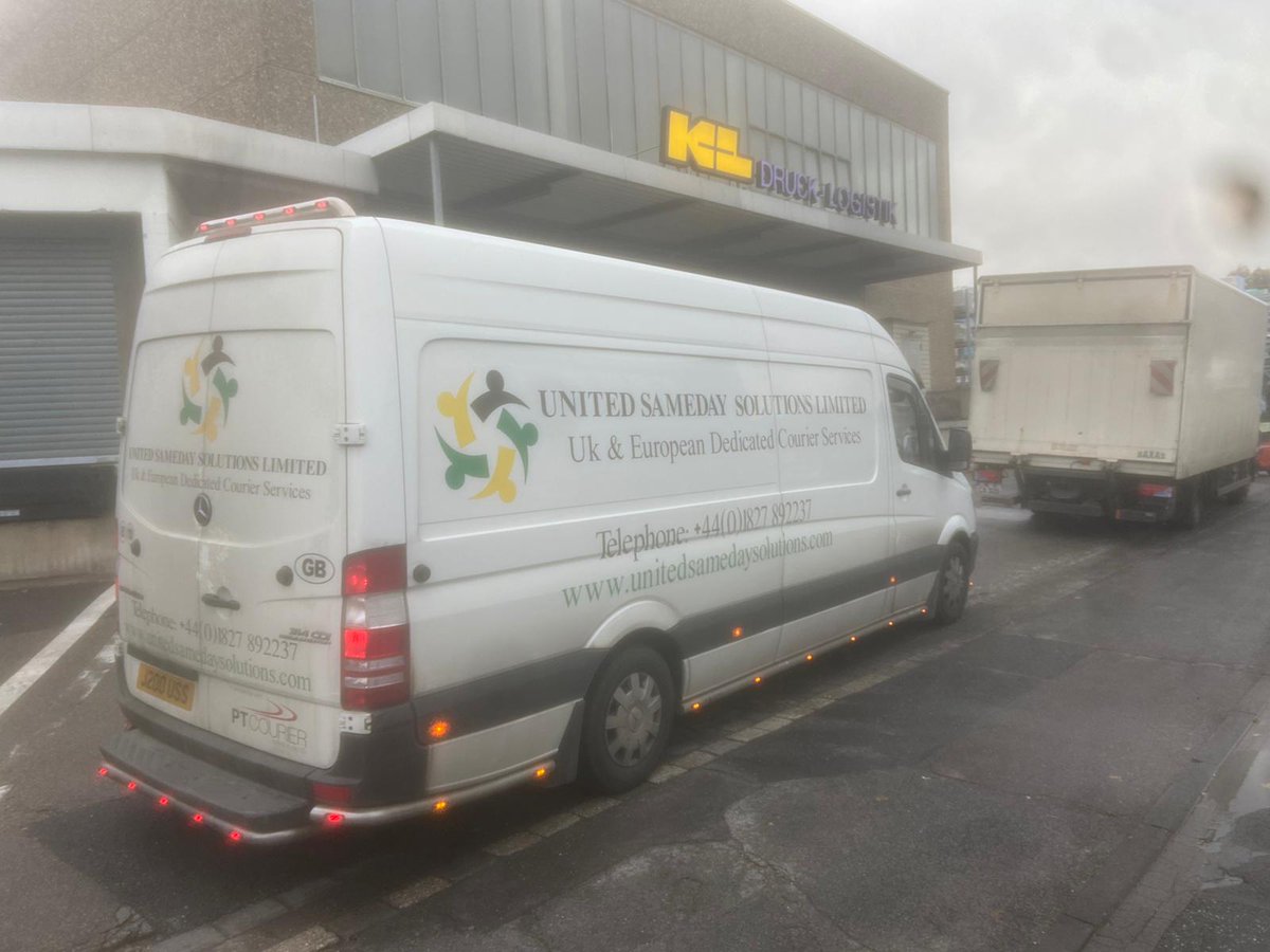 Waiting to tip in Cologne this morning