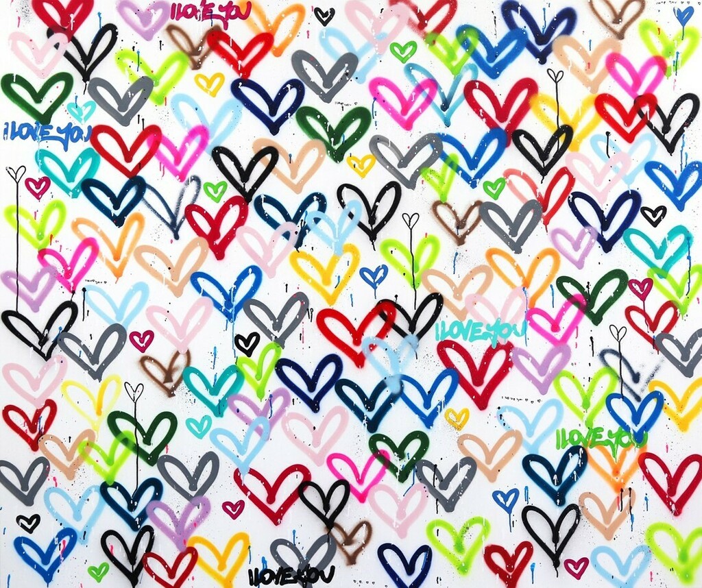New large and boldly positive artworks by Amber Goldhammer now available at Artspace Warehouse

Amber Goldhammer - Material Lover

#spraypaint #graffitiart #hearts #positivity #colorful #loveart #largeart #laartist #localart #localgallery #buyart #artcollector #artcurator #a…