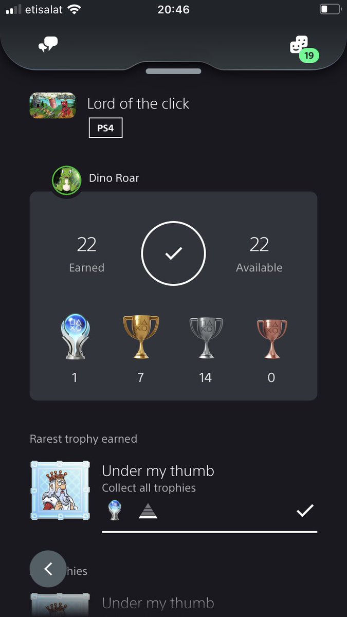 Dino_Roared's tweet photo. #PlatinumTrophy #1304
Lord of the Click

2/10 Difficulty - 45 Mins Completion
#VideoWalkthrough by @IBadDriverI 

https://t.co/5FRPQwJKI1

#LordOfTheClick @victoryroadllc #PS4Share https://t.co/YH251ECnyg
