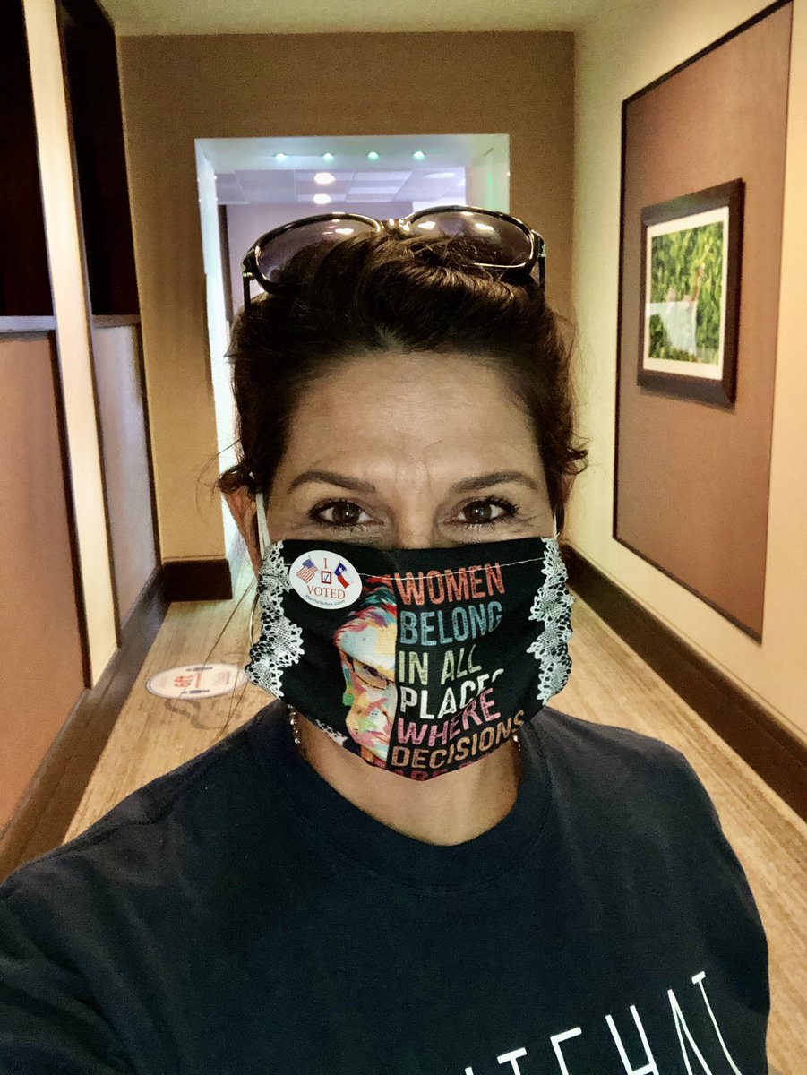 RepPennyMShaw's tweet photo. Still time to early vote today until 7pm. VOTING felt especially powerful today! Find your closest EV poll & time here: https://t.co/WanCc22EPi
#TX148 #txlege https://t.co/hwVRnRRkAj https://t.co/GpmXVfXZiJ
