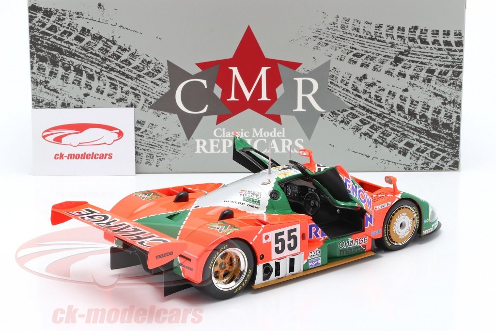 #Mazda 787B winner #24hLeMans #LEMANS24 1991 #Weidler #Herbert #Gachot No 55 #diecast #miniatures #modellautos #modelcars #automodelli scale 1:18 by #CMR check out https://t.co/EpDqZOO3z9 👍👍👍👍👍 https://t.co/QFbEtwQZYo