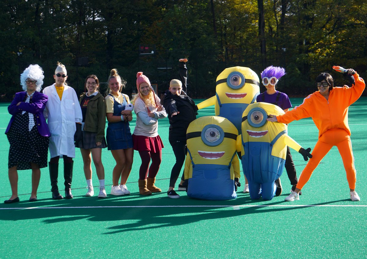It’s time: The Annual Maryland Lacrosse Costume Contest! 

Tiger King 🐅
Power Rangers 🦸‍♀️
Mr. Clean 🧼
Despicable Me 🤓

Vote for your favorite ⬇️