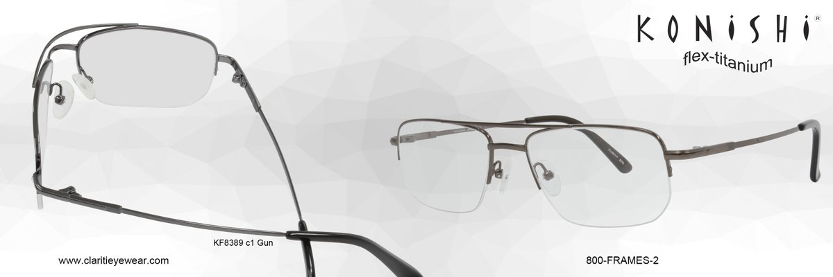 ClaritiEyes's tweet photo. #Konishi #FlexTitanium are lightweight frames that offer both fashion and function all in one! #ClaritiEyewear #Eyeglasses #FashionEyewear #EyeglassesFashion #Eyewear #Eyecare #Eyeframes #Glasses #Konishiflextitanium #Konishieyewear https://t.co/hJVGJ1s6P7