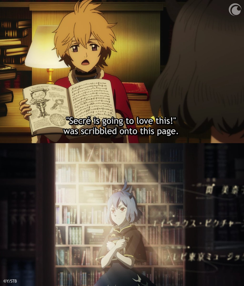BlackClover_EN's tweet photo. He knows her so well. 🥺🖤 https://t.co/2V3bKz81Vx