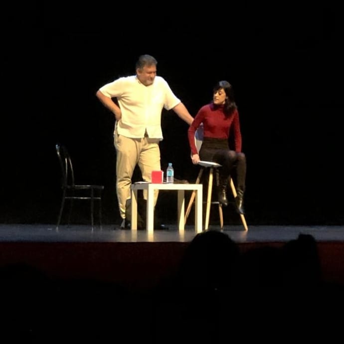 L'AUDITORI DE CORNELLÀ (@auditoricorn) on Twitter photo 🎭 Ahir vàrem gaudir de quatre grans actors en les dues petites obres guanyadores del Festival de #microcornellateatre
Mégot par terre amb <a href="/aamazares/">Àngel Amazares</a> i <a href="/IgnasiGuasch/">Ignasi Guasch</a>
i Ethika de <a href="/Peixospeixeres/">PeixospeixeresT</a>
🤗 #laculturaessegura
@CulturaCornella <a href="/radiocornella/">Ràdio Cornellà</a> <a href="/amunteltelo/">Amunt el teló</a> @QFerACornella 🎭 Ahir vàrem gaudir de quatre grans actors en les dues petites obres guanyadores del Festival de #microcornellateatre
Mégot par terre amb <a href="/aamazares/">Àngel Amazares</a> i <a href="/IgnasiGuasch/">Ignasi Guasch</a>
i Ethika de <a href="/Peixospeixeres/">PeixospeixeresT</a>
🤗 #laculturaessegura
@CulturaCornella <a href="/radiocornella/">Ràdio Cornellà</a> <a href="/amunteltelo/">Amunt el teló</a> @QFerACornella