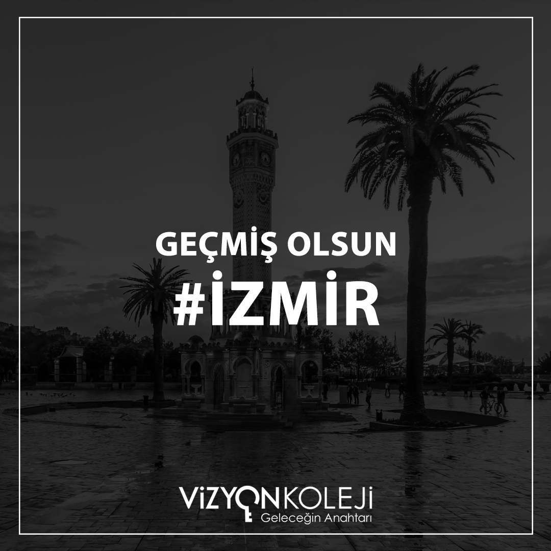 VizyonKoleji's tweet photo. Merkez üssü Ege Denizi olan depremde hayatını kaybeden vatandaşlarımıza Allah’tan rahmet, ailelerine başsağlığı, yaralı vatandaşlarımıza acil şifalar diliyoruz. Geçmiş olsun #İzmir https://t.co/mQEgUlleRZ