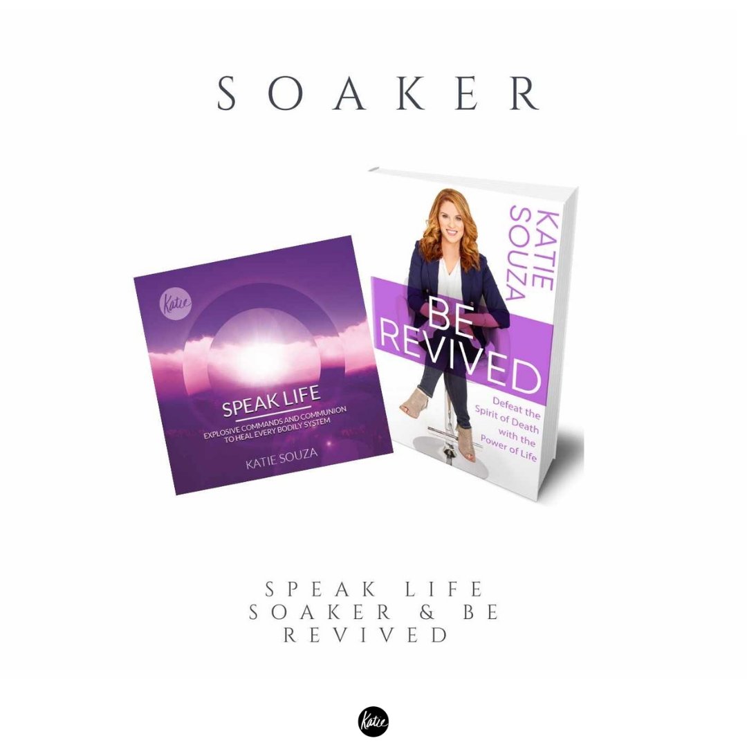 Are you ready to #speaklife over your body? Are you ready to see #God'spromises fulfilled in your life? Are you tired of loosing battles to the enemy? With your gift, you can have access to this bundle of the Speak Life Soaker and Be Revived book! #Godspromises https://t.co/v34oKeq1N6