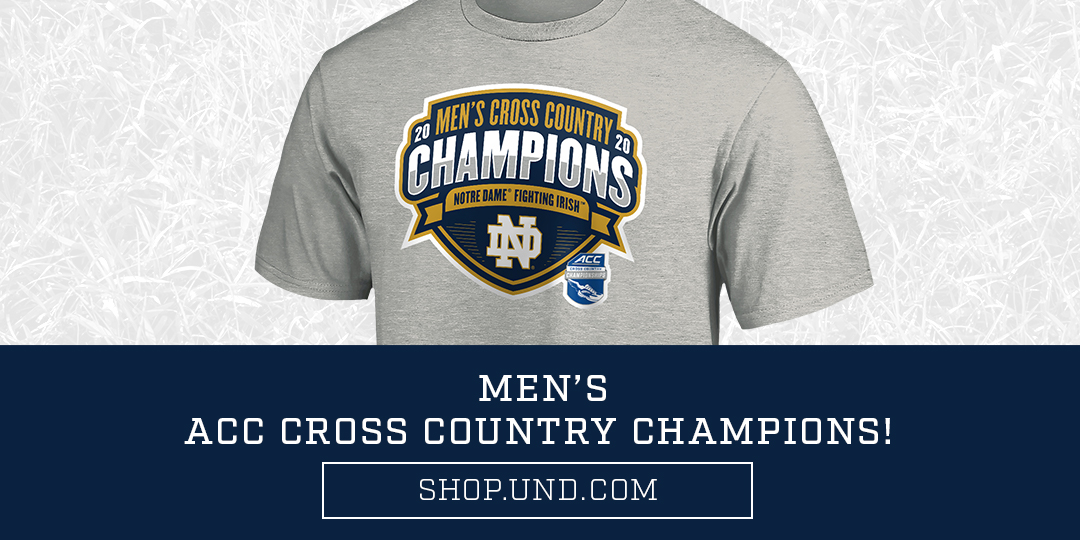 ND Marketing (@goirish) on Twitter photo CHAMPIONS AGAIN! 
Celebrate the ND men's cross country team's latest ACC Title with some commemorative gear! 
🛒 shop.und.com/notre-dame-fig… CHAMPIONS AGAIN! 
Celebrate the ND men's cross country team's latest ACC Title with some commemorative gear! 
🛒 shop.und.com/notre-dame-fig…