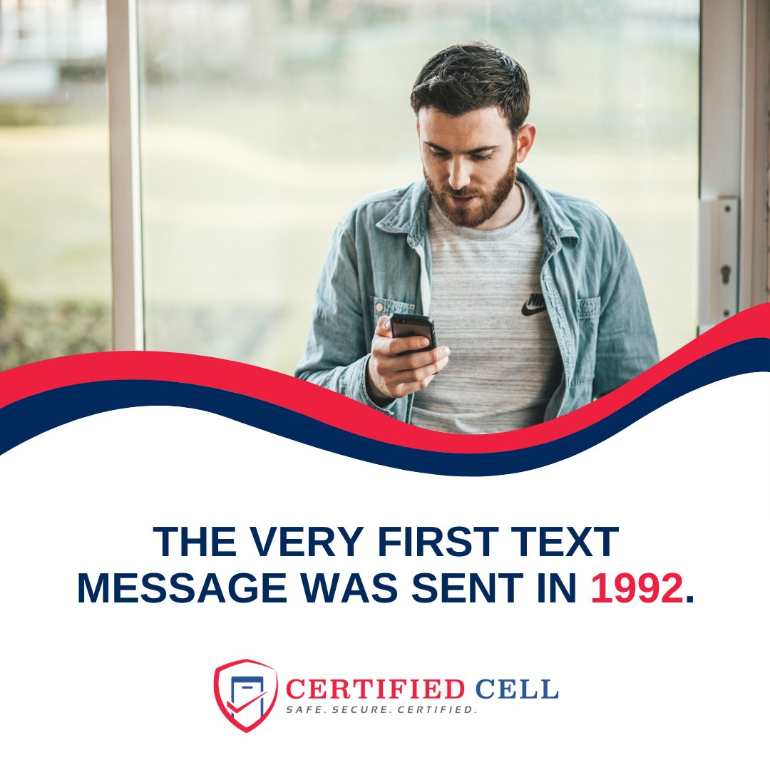 CertifiedCell's tweet image. #DidYouKnow that the very first text message was sent in 1992?

#FirstTextMessage #FirstEver #LocalQualityUsediPhones #CertifiedUsediPhones #CertifiedCell