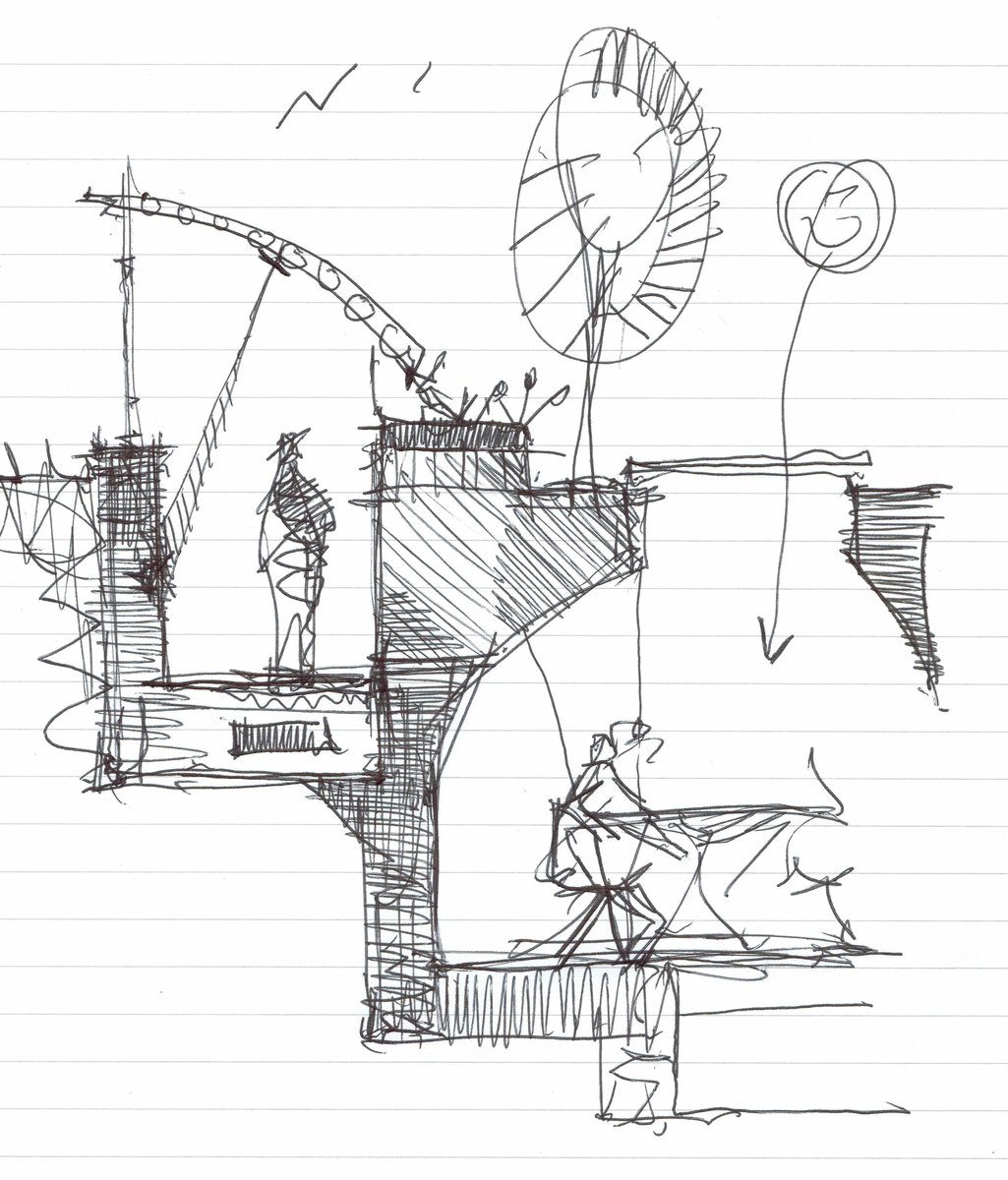 ShapeArchitect's tweet photo. Sketch section to proposed house by Shape Architecture #drawingbuildings #buildingsection #daylight #sedumroof https://t.co/H1meZ3CmAm https://t.co/sUpS5AzmhD