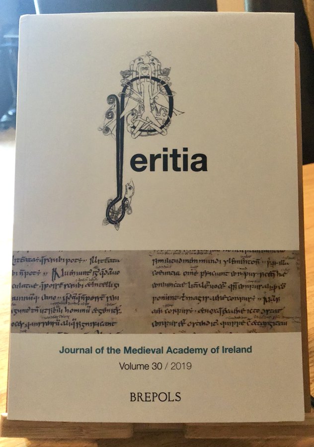 Here are the articles in the latest volume of Peritia. Thanks to all these great contributors