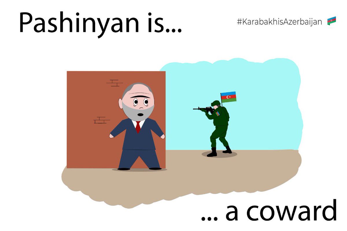 EliyevShehriyar's tweet photo. #StopArmenianAggression #StopArmenianOccupation #ArmeniaKillsCivilians #DontBelieveArmenia #KarabakhisAzerbaijan  #pashik https://t.co/yvfEeNe3Sp