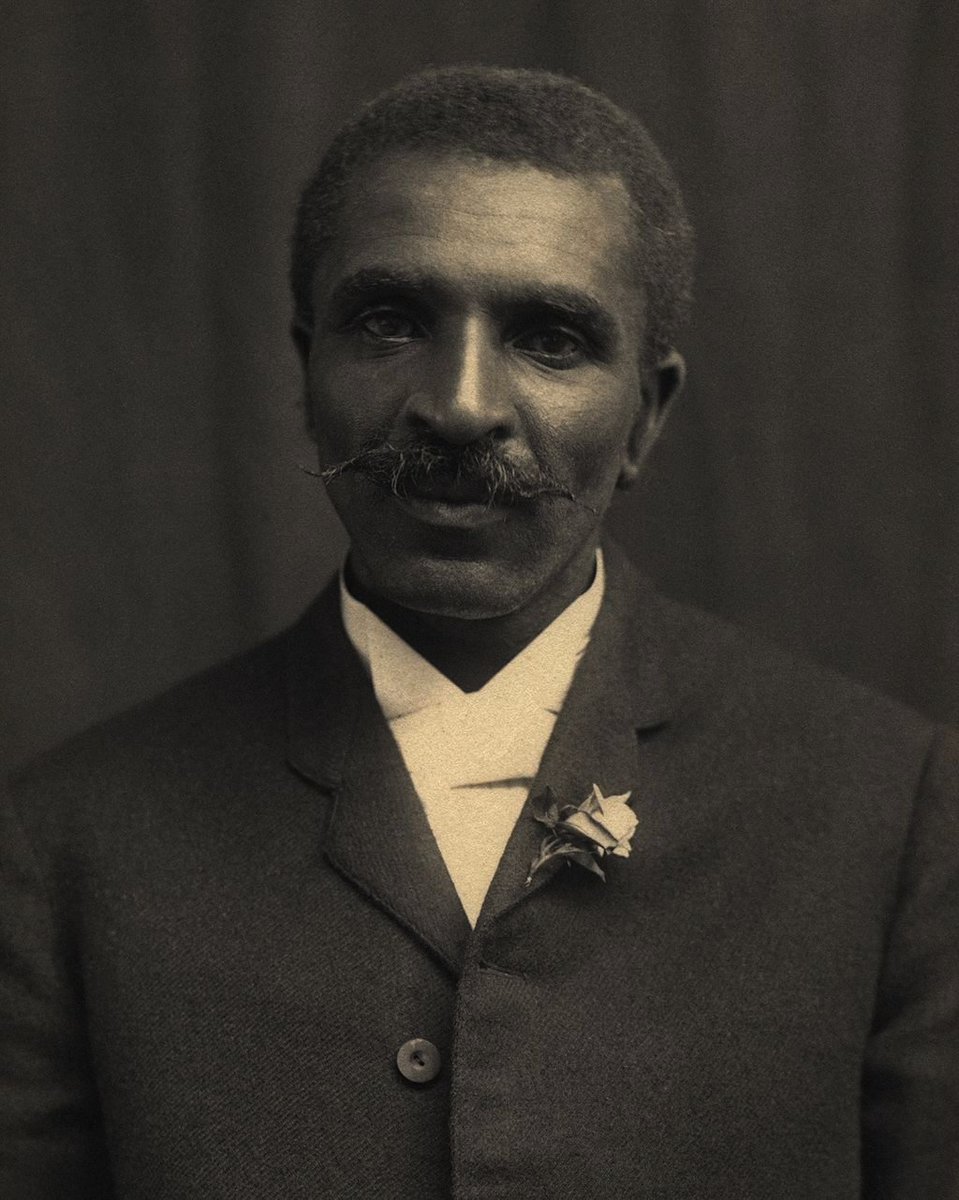 MinoritySTEM's tweet photo. George Washington Carver "was the most prominent black scientist early 20th century." He helped pioneer crop rotation and agricultural education! 

#humansofSTEM #BlackandSTEM #chemtwitter #Blackhistorymonth

https://t.co/9KPKphxJEl https://t.co/0Bq6O1CYea