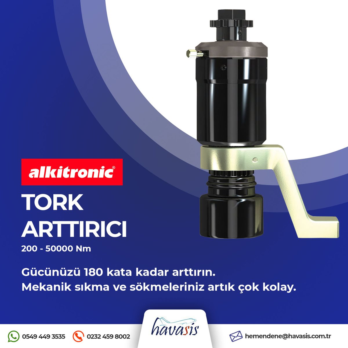 havasisas's tweet photo. TORK ARTTTIRICI
Gücünüzü 180 kata kadar arttırın. Mekanik sıkma ve sökmeleriniz artık çok kolay

#havasis
#açılısıkıcı
#torkarttırıcı
#mekaniksıkma
#sökme 
#elaletleri
#elektriklielaletleri
#pahaliyaalma https://t.co/nDJCqgsEYY