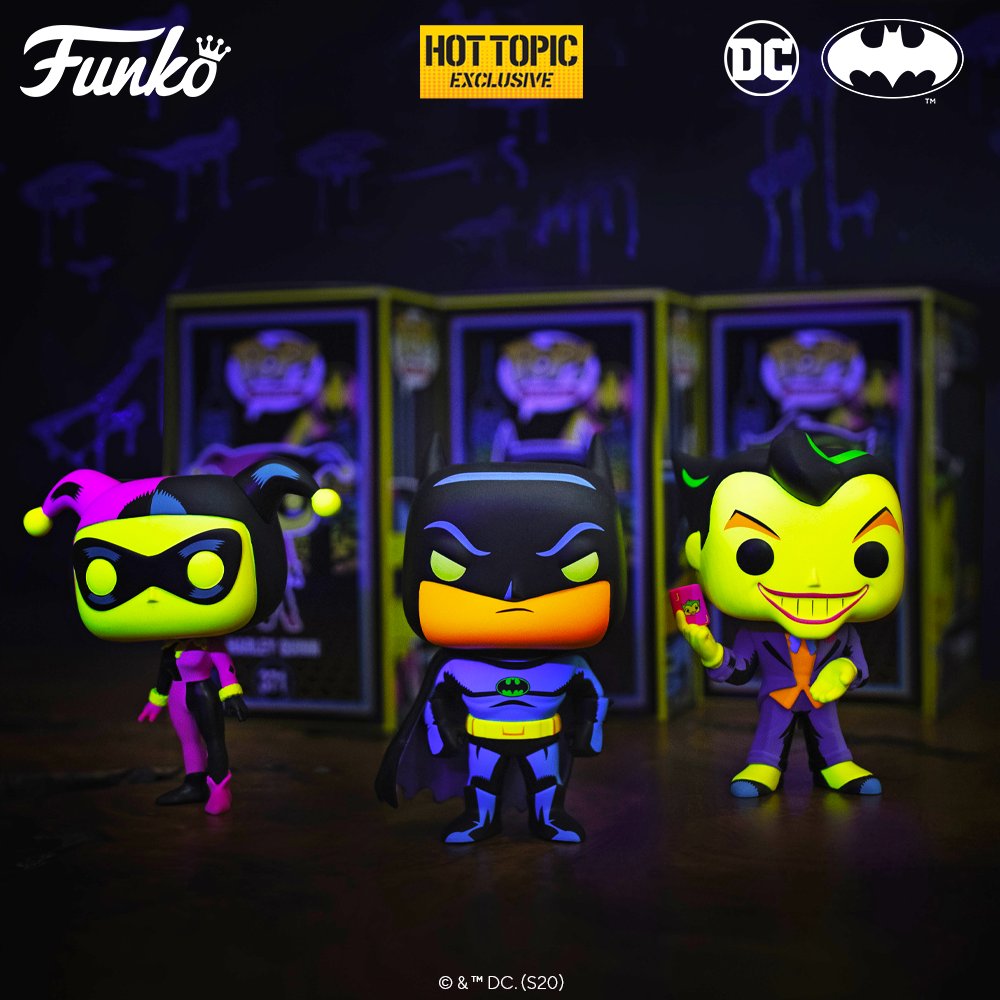 blacklight funko display