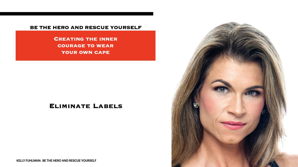 Lesson #5 in my book Eliminate Labels talks about how we get trapped by what that means.  
Go to kellyfuhlman.com to read more about eliminating labels from your life. #eliminate #bethehero #bookstoreadin2020 #authorslife #negativethoughts #beyourself