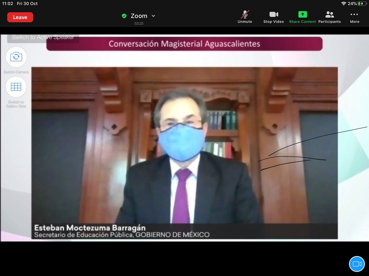 EricSuzn1's tweet photo. Un gusto haber contribuído -desde equipo @emoctezumab apoyando a @mbuciom - a dinamizar con @GobAgs aprendizajes vía CONVERSACIÓN MAGISTERIAL con casi 1,800 titulares SISAAE, supervisor@s de zona, ATPs y director@s escuela de Educación Básica del @GobAgs
#FelizViernes #COVID19 https://t.co/sCpsDgdnP0