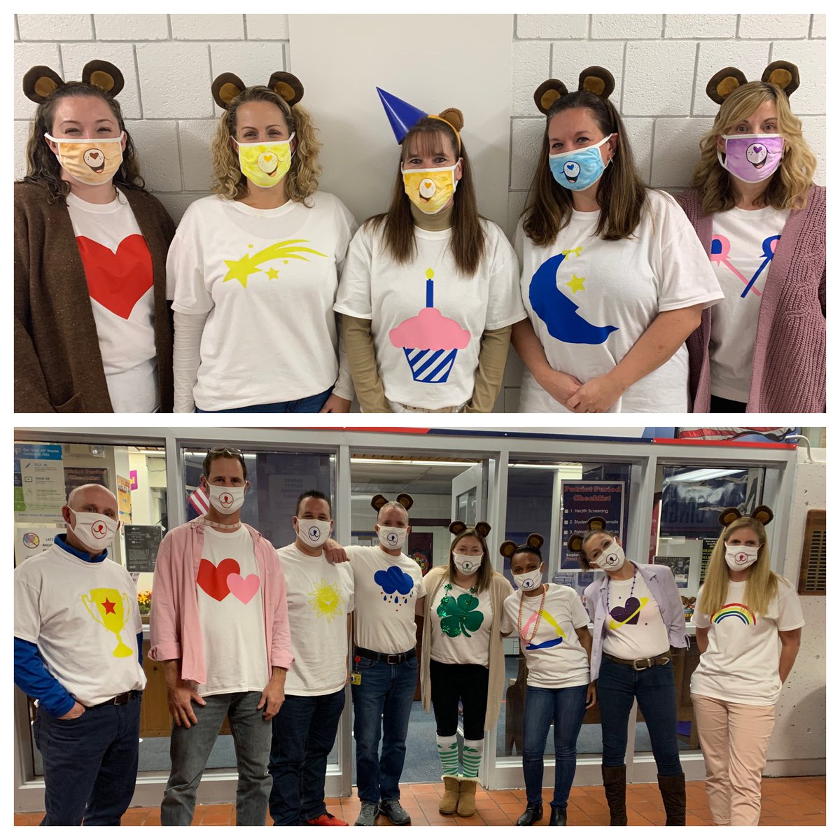 A200/Guidance...we care!🐻 #carebears #BCSDSpiritWeek #BPatriotProud
