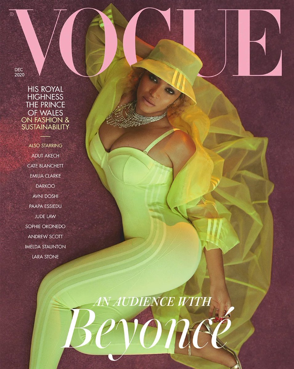 BeyLegion's tweet photo. Beyoncé covers @BritishVogue Magazine — December 2020. https://t.co/Zhh23retcT