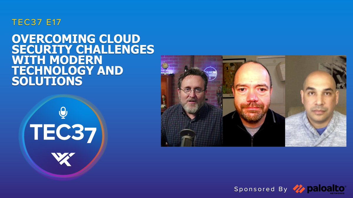 In this TEC37 episode, @wwt_inc experts and Palo Alto Networks’ Robert Haynes, covers #security challenges that are both problems and opportunities for today’s #cloud journey. Listen here: https://t.co/5nlPmt6qyh https://t.co/zvLnslOGPy