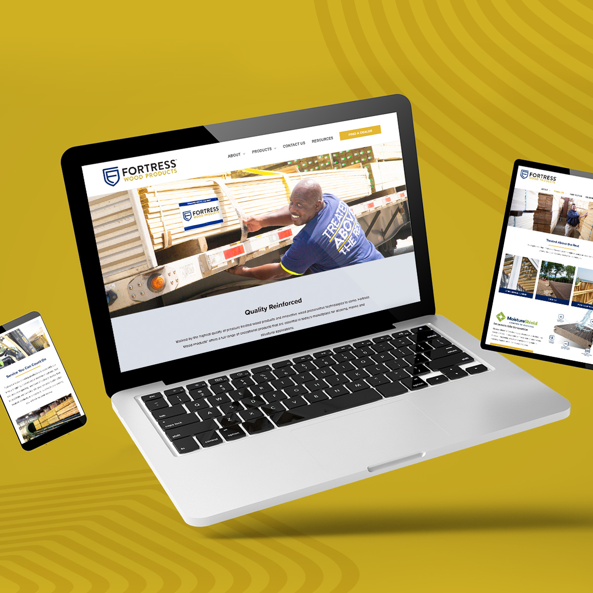 FortressWood's tweet photo. Designed with simplicity for a clean, modern look, our new site makes it easy for you to navigate our product offerings. You’ll also find familiar, smiling faces throughout the site, as we wanted to highlight the tremendous people behind the Fortress shield. https://t.co/ei1Ft6AaM3