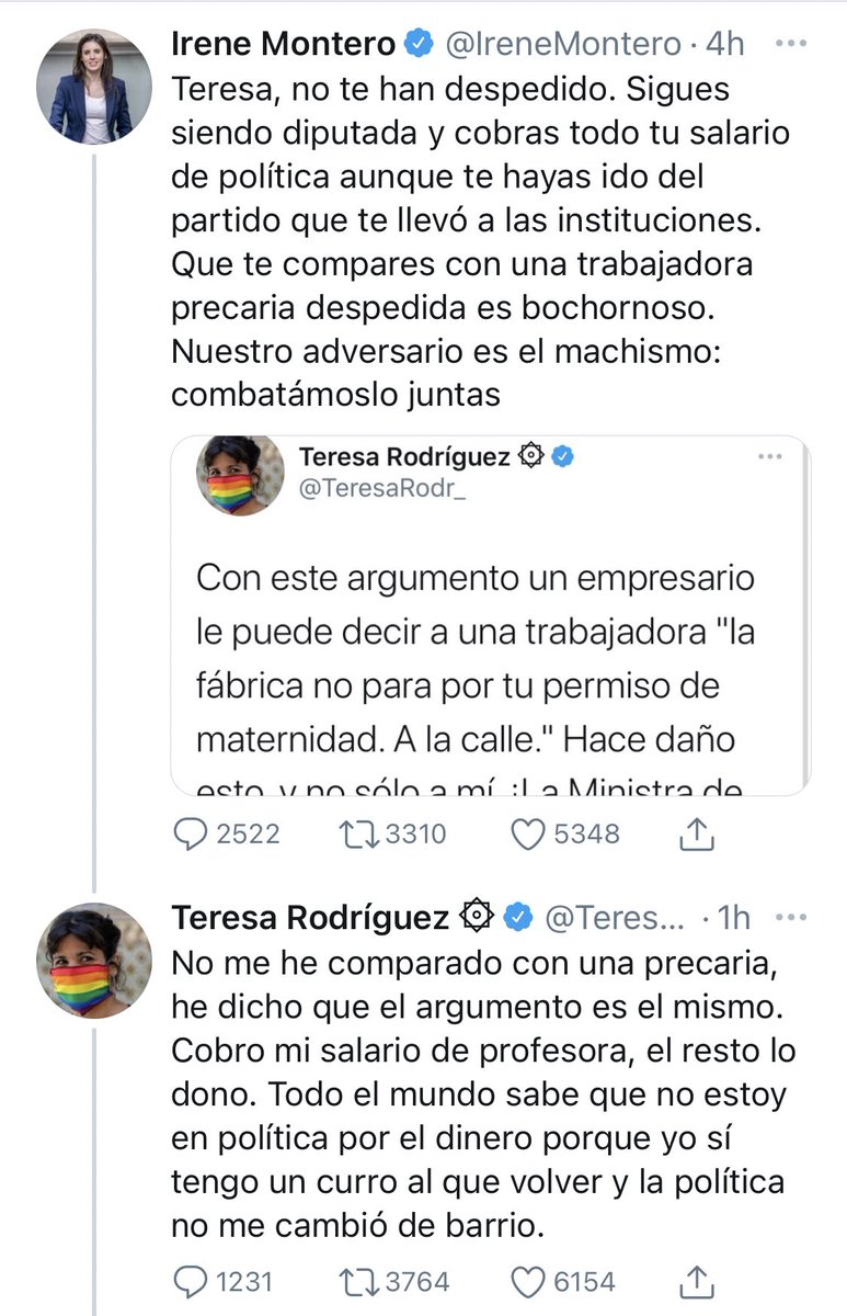WillyTolerdoo's tweet photo. "Yo sí tengo un curro al que volver y la política no me cambió de barrio"

Acaba de estallar💥 el zascómetro. https://t.co/CdvJTrqFly
