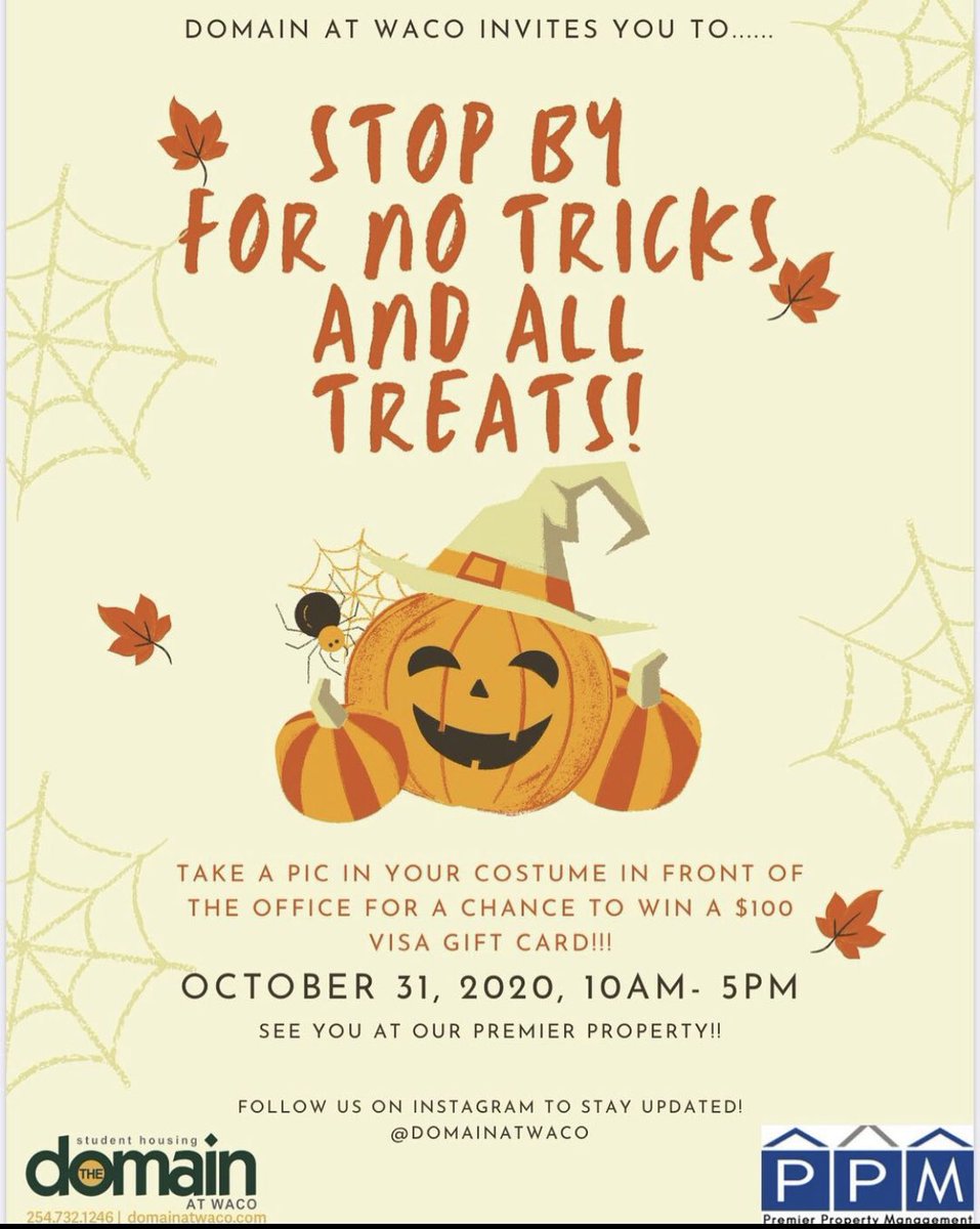 HAPPY (almost) HALLOWEEN🎃Make sure to show us your costumes for a chance to win a $100 visa gift card 👻